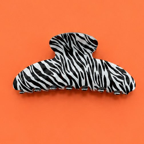 Animal Print Curved Hair Claw Clips | 40H1213