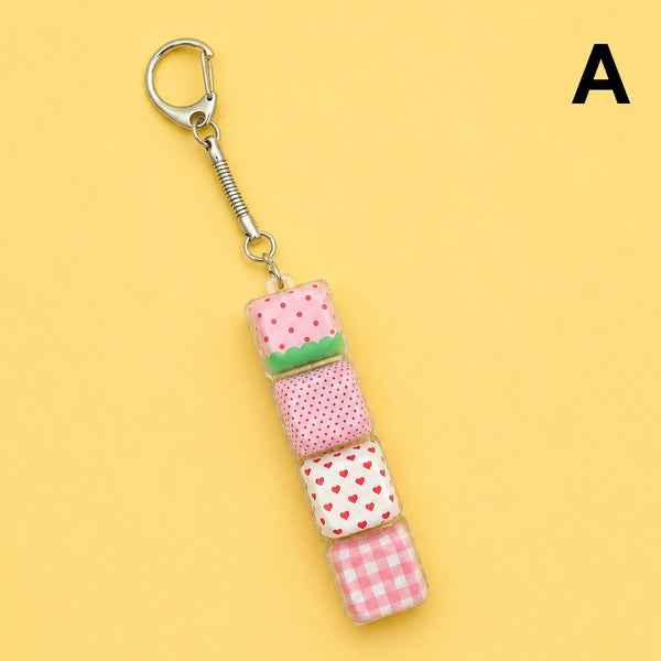 Printed Keyboard Fidget Stress Relief Keychain | 40KC205