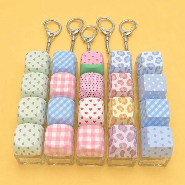 Printed Keyboard Fidget Stress Relief Keychain | 40KC205