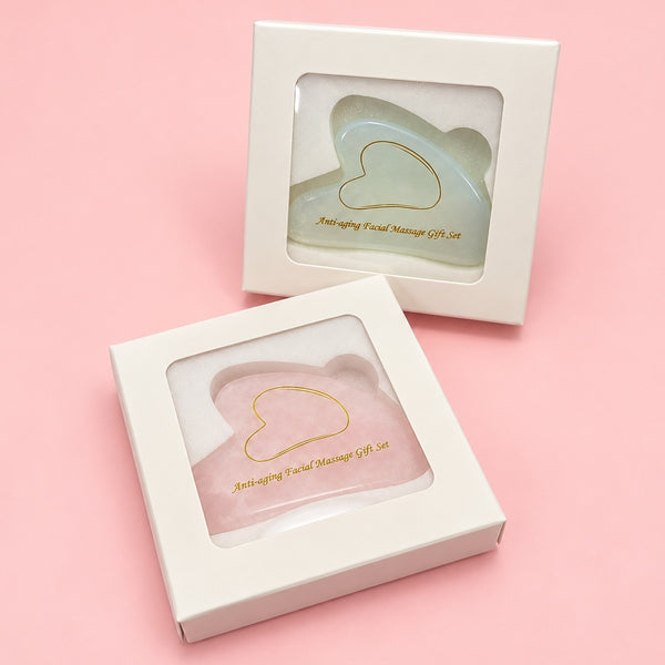 Heart-Shaped Gua Sha Facial Sculpting Tool | 40GS631