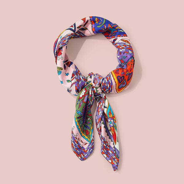 Bohemian Paisley Print Scarf | 40SC767
