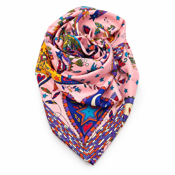 Bohemian Paisley Print Scarf | 40SC767