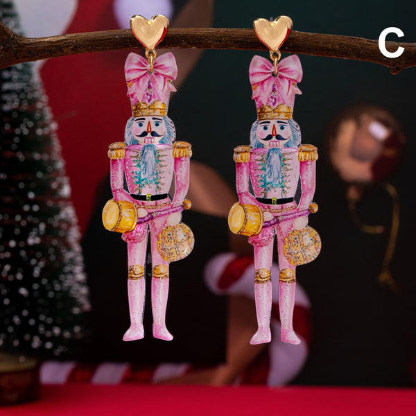 Nutcracker Soldier Statement Drop Earrings | 80E63508