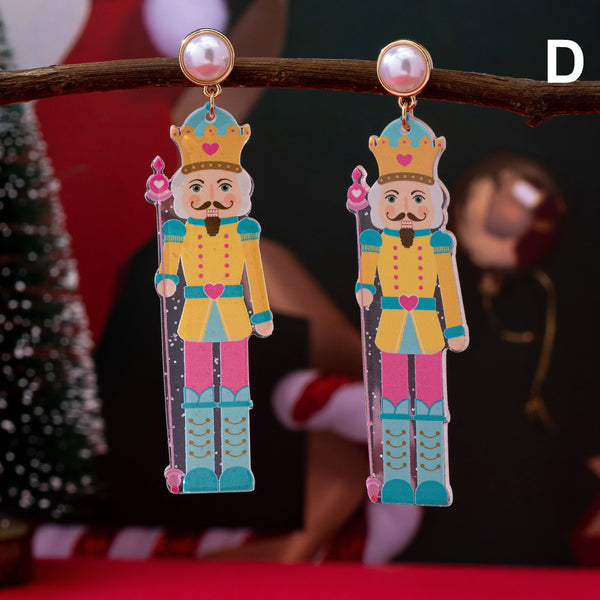 Nutcracker Soldier Statement Drop Earrings | 80E63508
