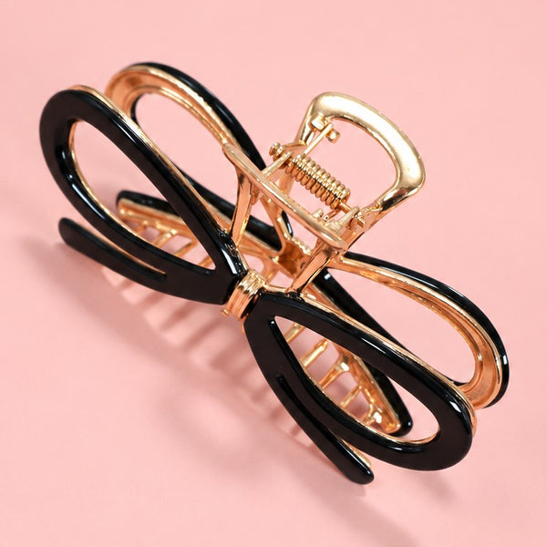 LARGE CUTE BOW RIBBON HAIR CLAW CLIPS | 40H881