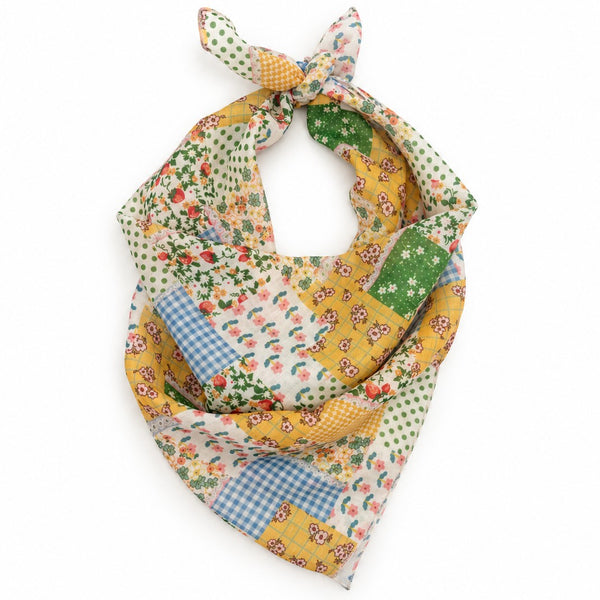 Assorted Print Thin Square Scarf | 40SC740