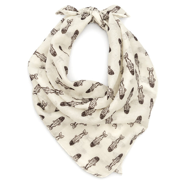 Assorted Print Thin Square Scarf | 40SC740
