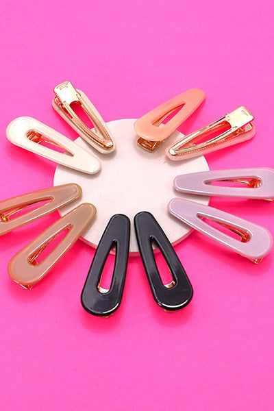 CELLULOSE HAIR PIN CLIPS SET | 40H113