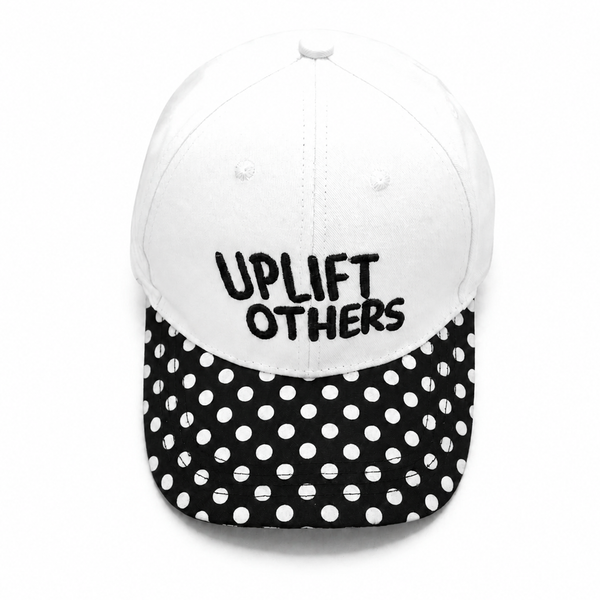 "Up Lift Others"  Polka Dot Baseball Cap | 40HW758