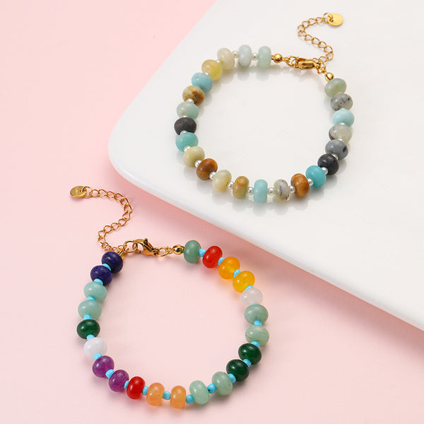 BOHO RESIN BEADED BRACELET | 40B5247