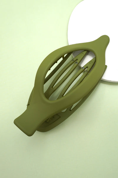 OVAL LAY DOWN FLAT HAIR CLAW CLIPS | 40H917