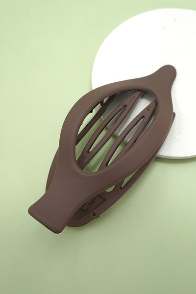 OVAL LAY DOWN FLAT HAIR CLAW CLIPS | 40H917