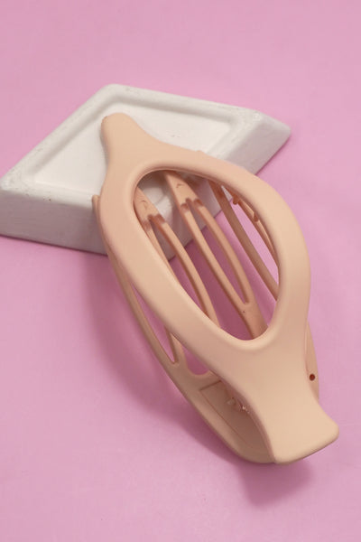 OVAL LAY DOWN FLAT HAIR CLAW CLIPS | 40H917