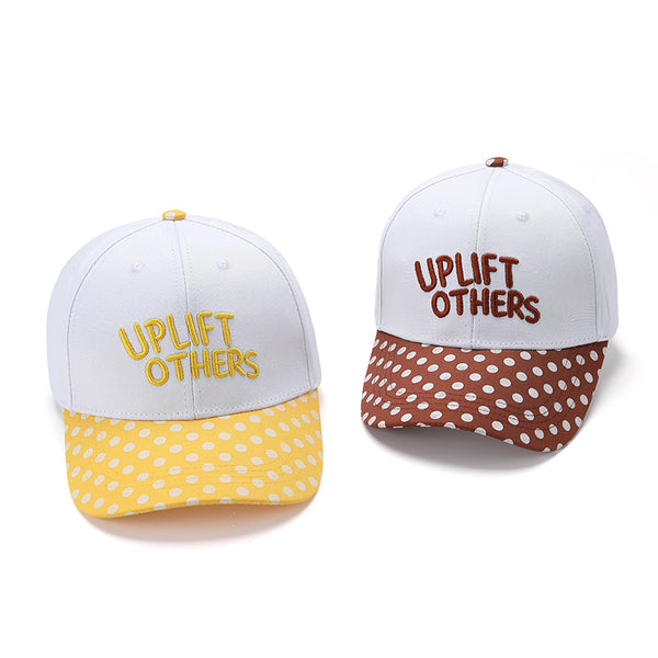 "Up Lift Others"  Polka Dot Baseball Cap | 40HW758