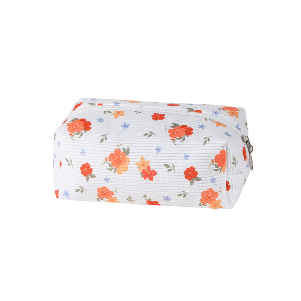 STRAWBERRY WESTERN BOW MAKEUP COSMETIC POUCH BAG | 40P544