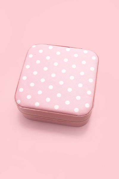 DESIGNED JEWELRY ORGANIZER TRAVEL BOX CASE | 40P566