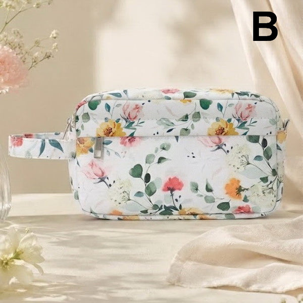 BOTANICAL FLORAL COSMETIC POUCH BAG | 40P629
