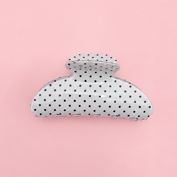 Polka Dot Hair Claw Clip | 40H1081