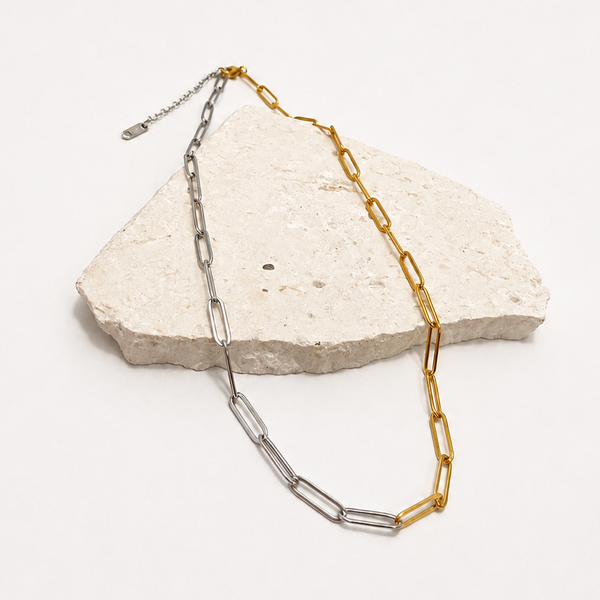 18K Stainless Steel Tarnish Free Waterproof Neck | 40NK9502