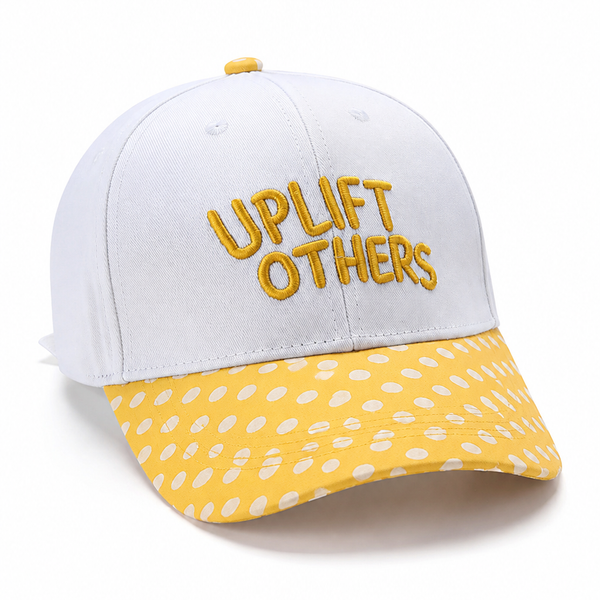 "Up Lift Others"  Polka Dot Baseball Cap | 40HW758
