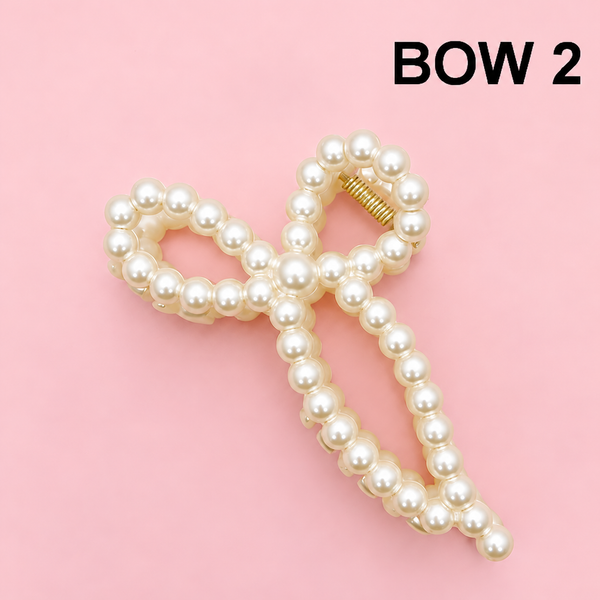 PEARL HAIR CLAW CLIPS | 40H736