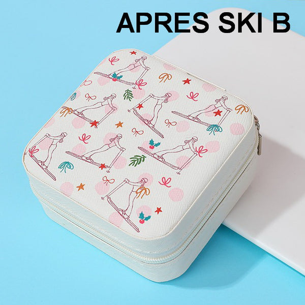 DESIGNED JEWELRY ORGANIZER TRAVEL BOX CASE | 40P566-CHRISTMA