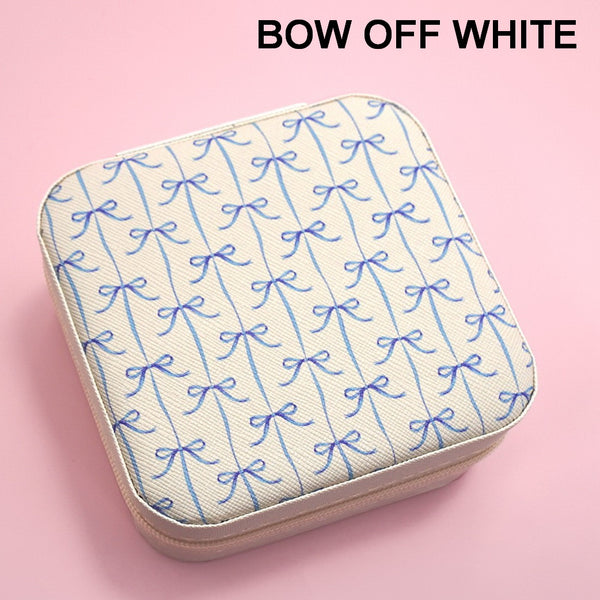 DESIGNED JEWELRY ORGANIZER TRAVEL BOX CASE | 40P566