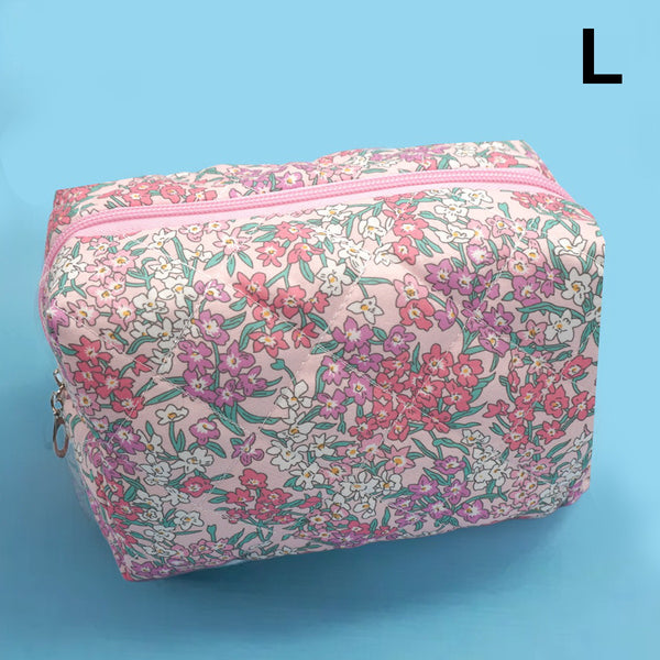 FLORAL TOILE PATTERN MAKEUP COSMETIC POUCH BAG | 40P562
