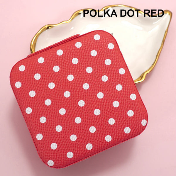 DESIGNED JEWELRY ORGANIZER TRAVEL BOX CASE | 40P566