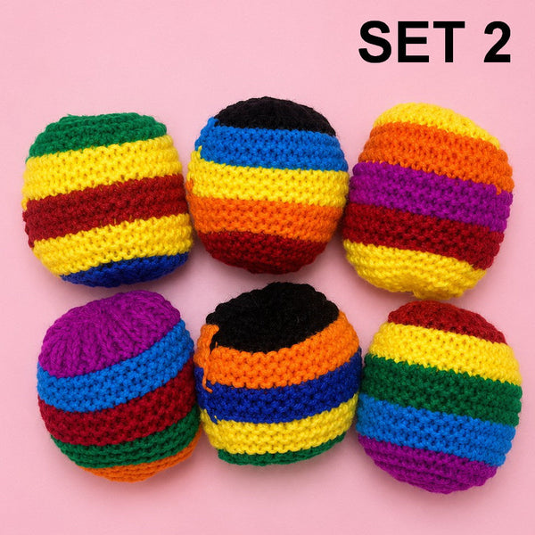 Hacky Sacks - Assorted Colors 6-Pc Set | 40CHN2063-Pack 6
