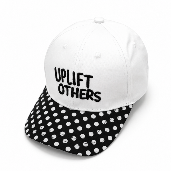 "Up Lift Others"  Polka Dot Baseball Cap | 40HW758