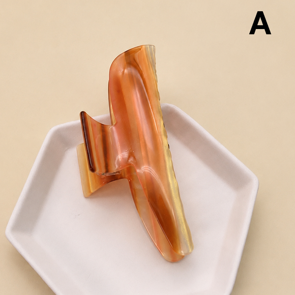 EXTRA LARGE OBLONG CELLULOSE HAIR CLAW CLIPS | 40H524