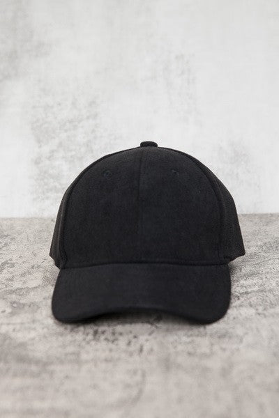 SUEDE VEGAN BASEBALL CAP | 40CP0017