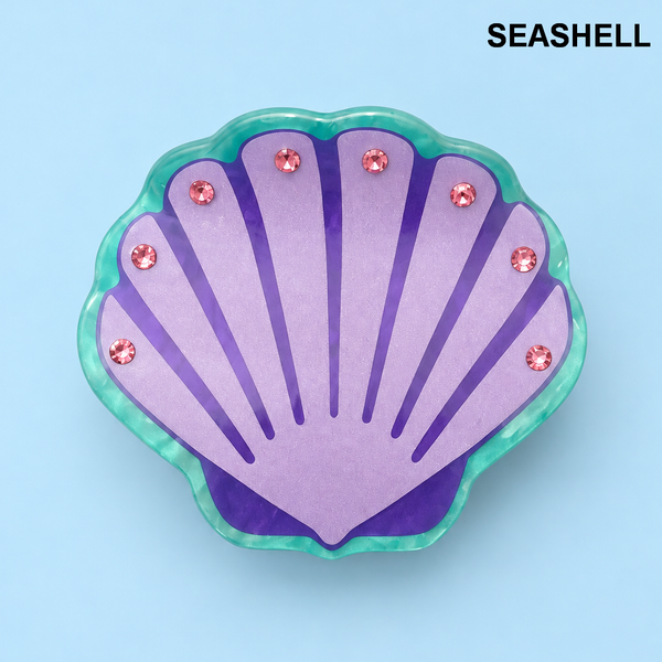 Coastal Sea Life Hair Claw Clips | 40H1173