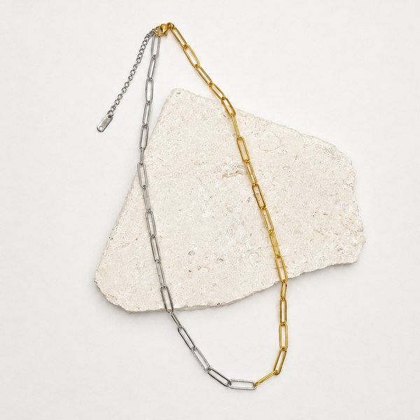 18K Stainless Steel Tarnish Free Waterproof Neck | 40NK9502