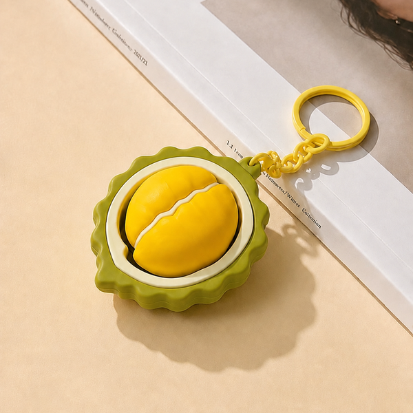 3D Fruit Tart Fidget Keychains | 40KC184