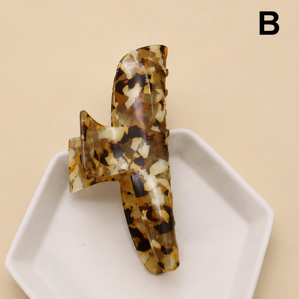 EXTRA LARGE OBLONG CELLULOSE HAIR CLAW CLIPS | 40H524