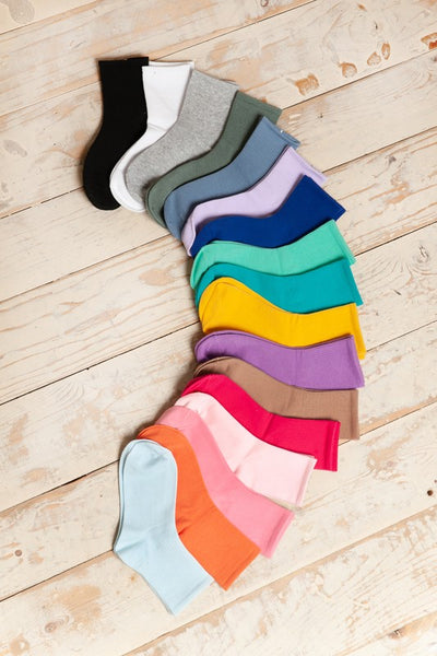 COLORFUL MID CALF LENGTH SOCKS | 40S02040