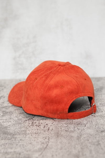 SUEDE VEGAN BASEBALL CAP | 40CP0017