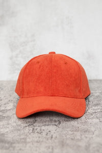 SUEDE VEGAN BASEBALL CAP | 40CP0017