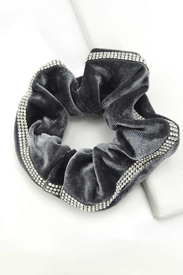 Soft velvety hair scrunchie | 40H19007