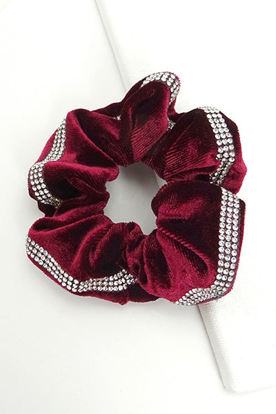 Soft velvety hair scrunchie | 40H19007