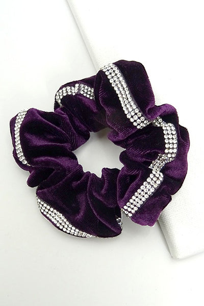 Soft velvety hair scrunchie | 40H19007