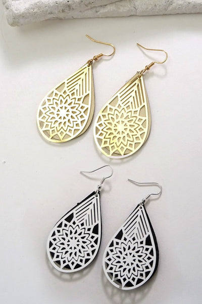 Unique filigree teardrop | 13031912