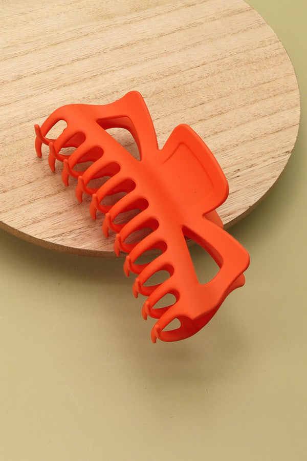 EXTRA LARGE ACRYLIC BOW HAIR CLAW CLIPS | 40H439