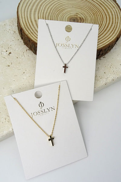 CLASSIC MINI CROSS NECKLACE | 47N15737-CROSS