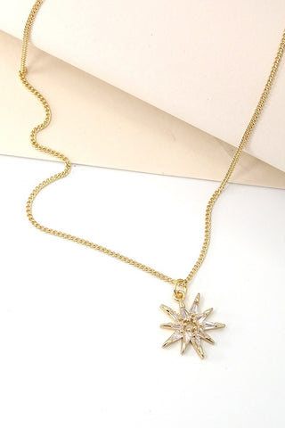 STARBURST RHINE PENDANT NECK | 47N19347