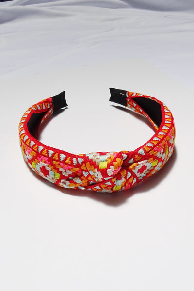 AZTEC EMBROIDERY HEADBAND | 21H1340