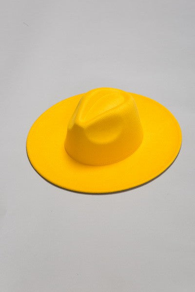 A VINTAGE PLAIN FEDORA HAT | 40HW012