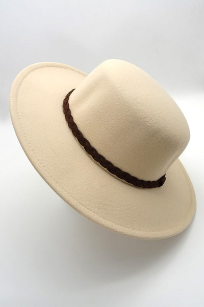 ROUND CROWN FEDORA HAT | 40HW307